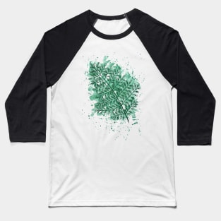 Compound Leaf water colour Baseball T-Shirt